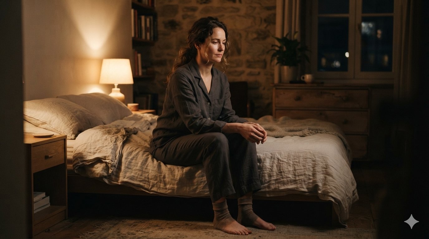 Ansiedad nocturna como dormir con la mente encendida